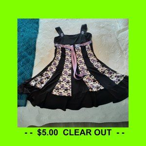 Black & Purple Dress